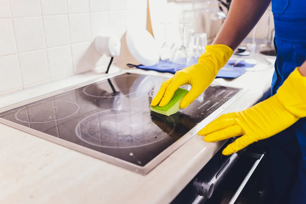 Cuisine nettoyée en profondeur
